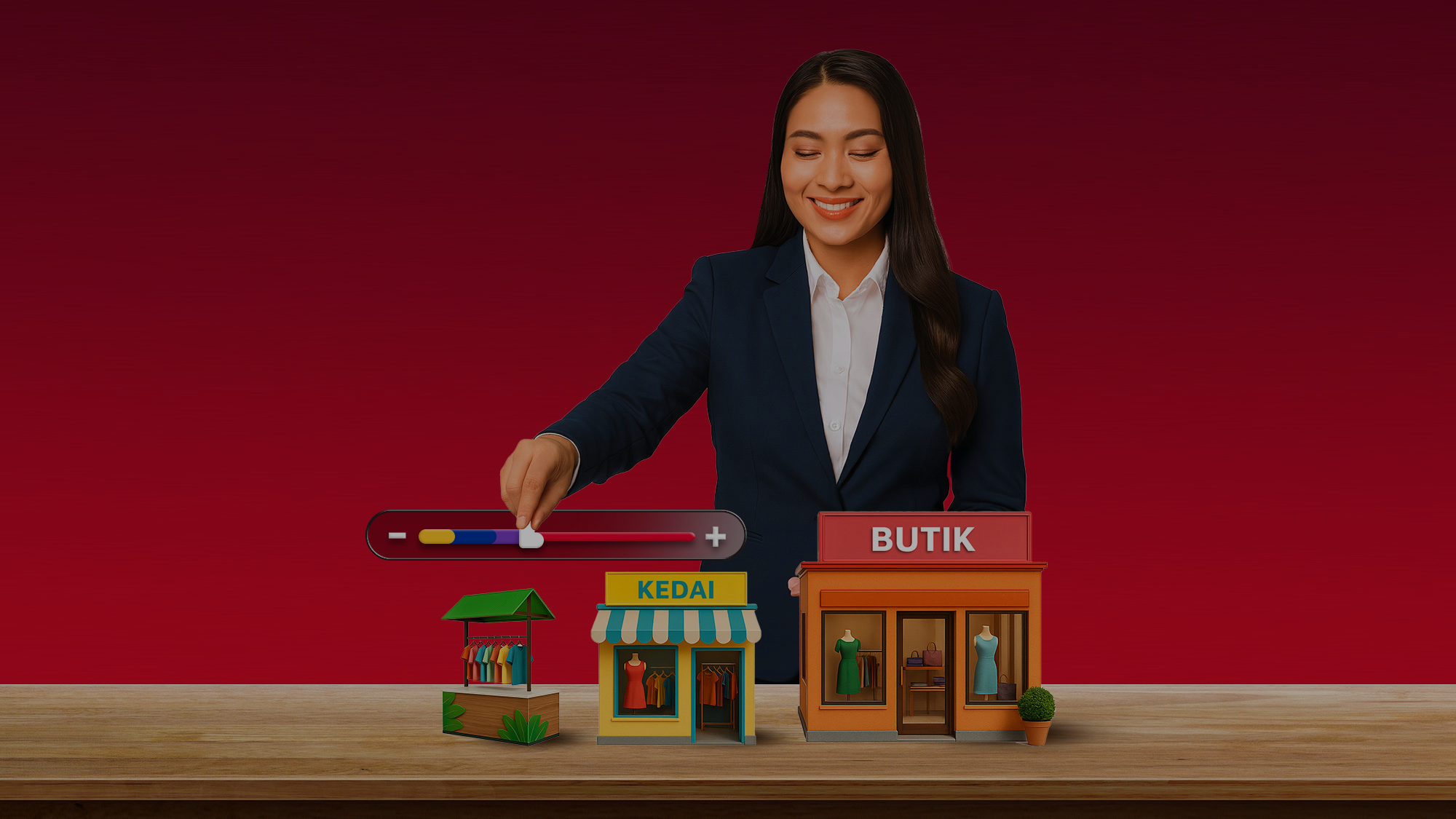 Business owner scaling up her shop with a Boost Biz Loan disbursed in 24 hours through digital SME banking solutions